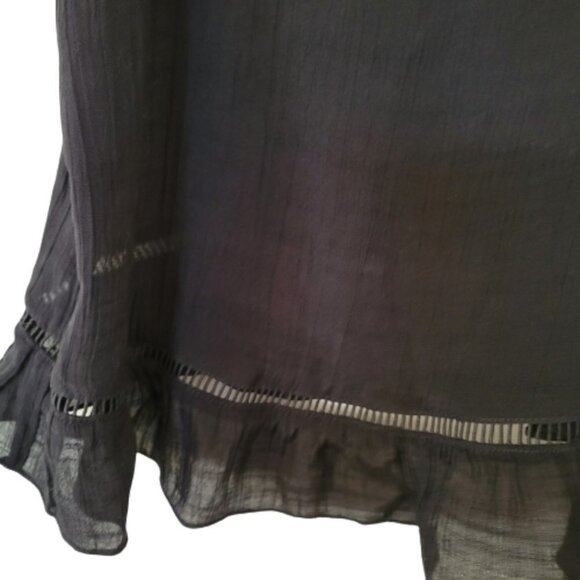 Divided crop adjustable strap top - Picture 2 of 5